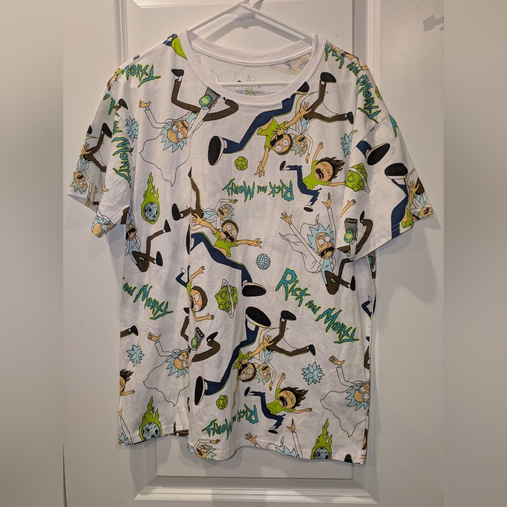 Cartoon Network Rick and Morty T-shirt - NWOT Large
